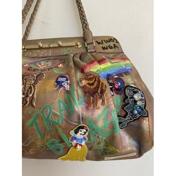 valentino w large customized applique and artwork - Picture 9 of 12